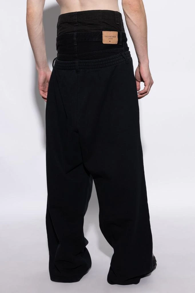 Balenciaga Balenciaga Layered Waistband Pants 3