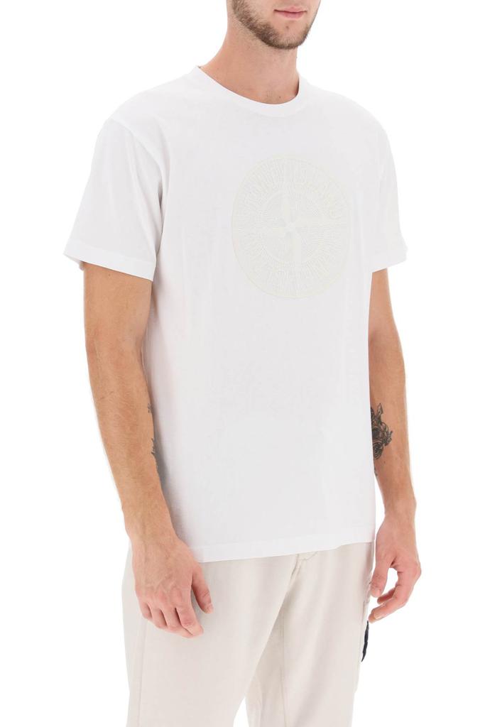 STONE ISLAND t-shirt with print on the chest