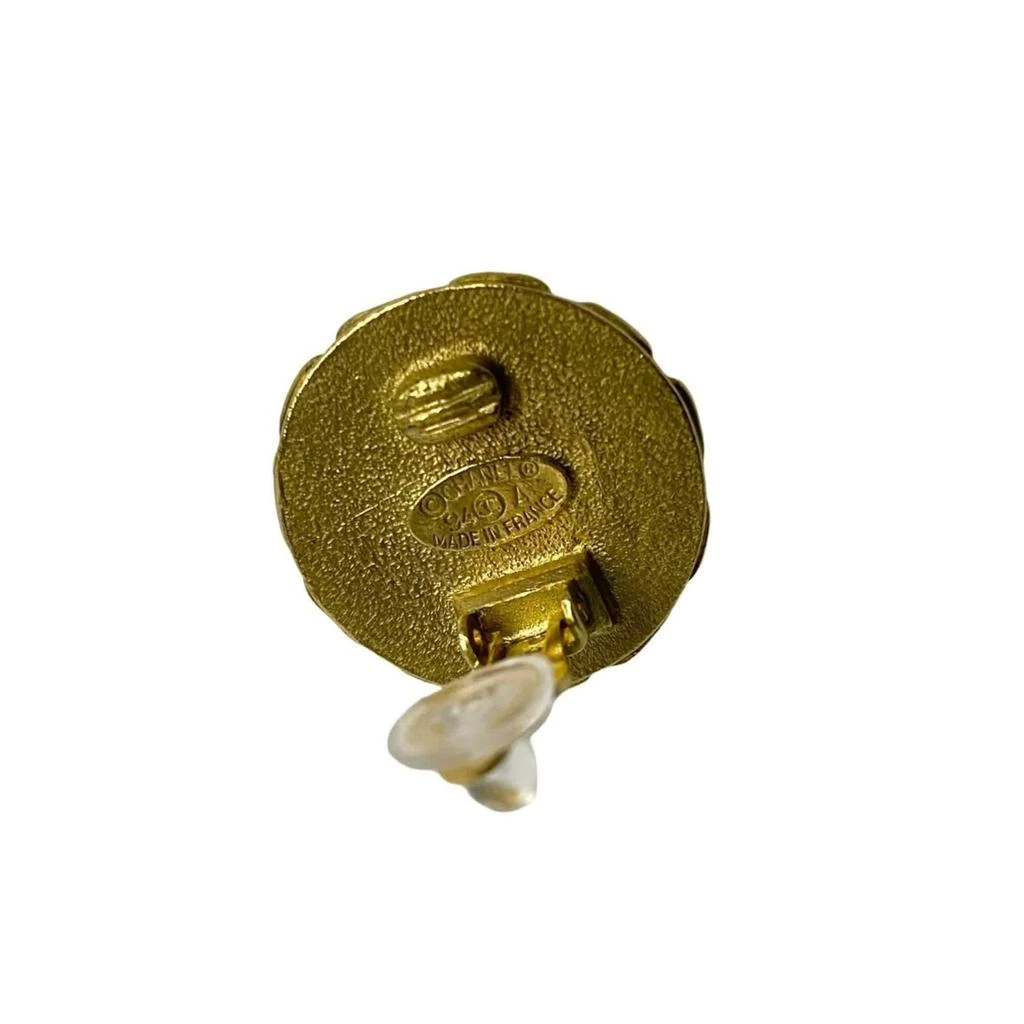 Chanel Plating Clip Earrings (Pre-Owned) 2