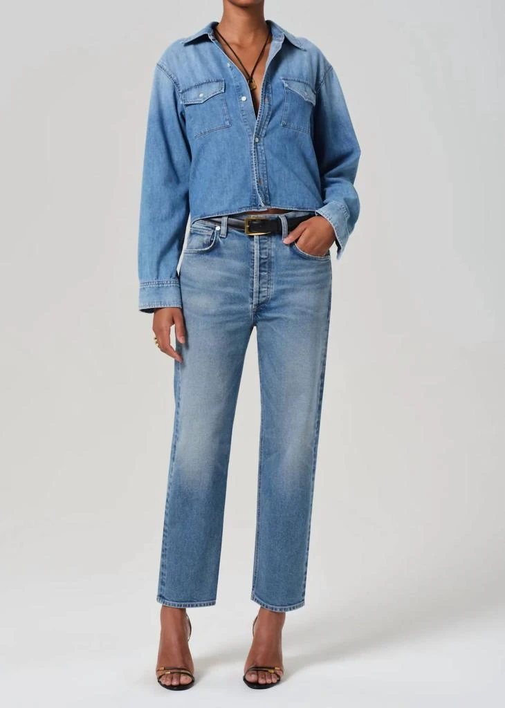 Citizens of Humanity Citizens Of Humanity - Baby Shay Cropped Shirt 2