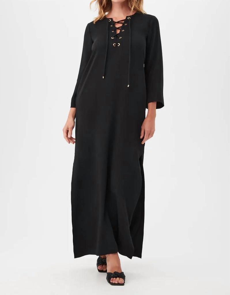 Trina Turk Trina Turk - Catamaran 3/4 Sleeve Maxi Dress