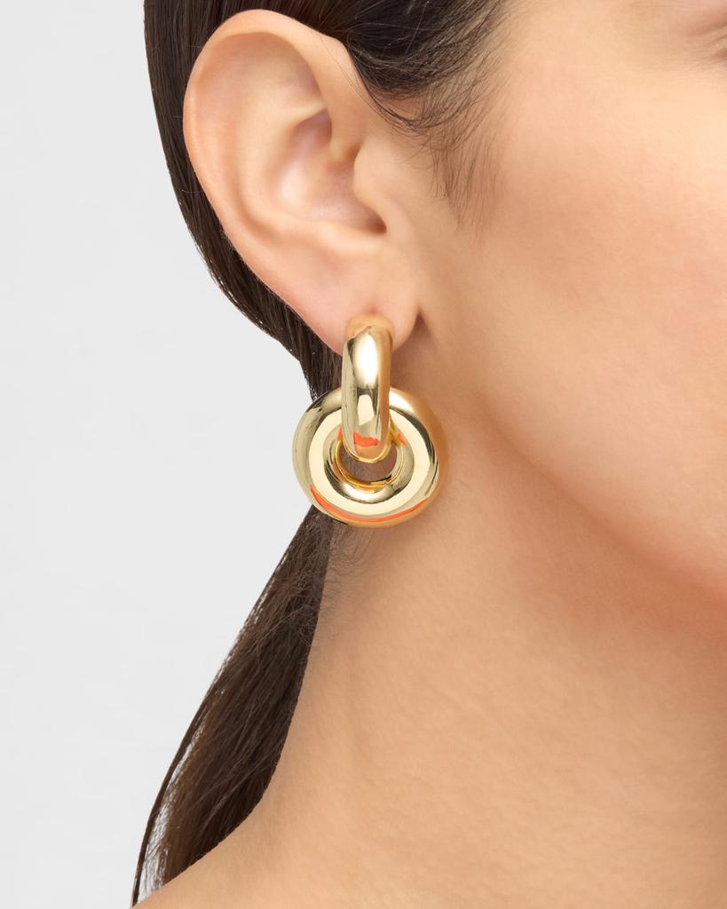 BAUBLEBAR Mia Gold-Plated Loop Earrings