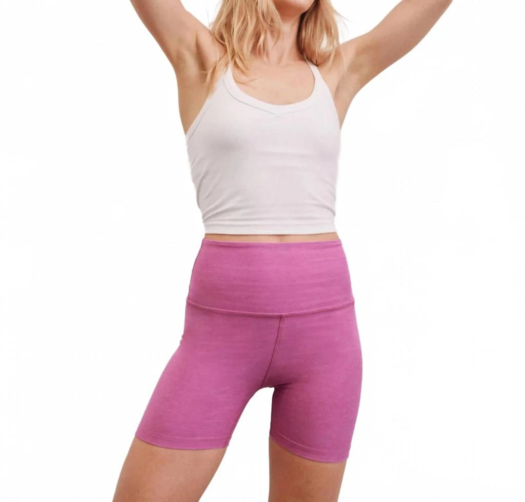 Spacedye Keep Pace Inch Short In Sunset Violet Heather – On Sale