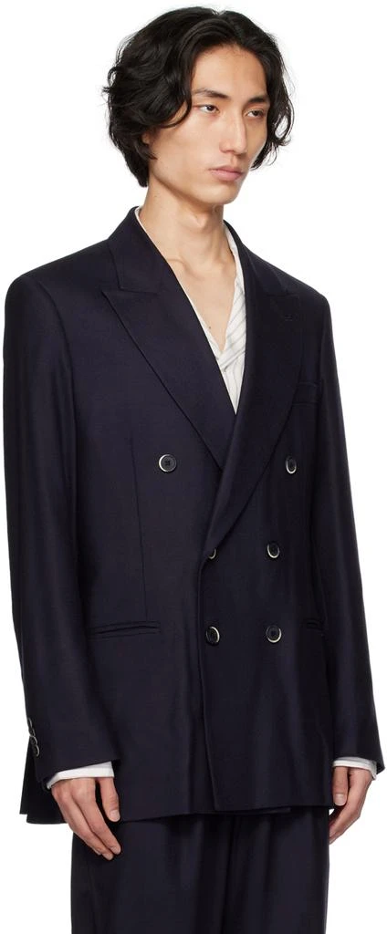 BARENA Navy Bosman Frare Blazer 2