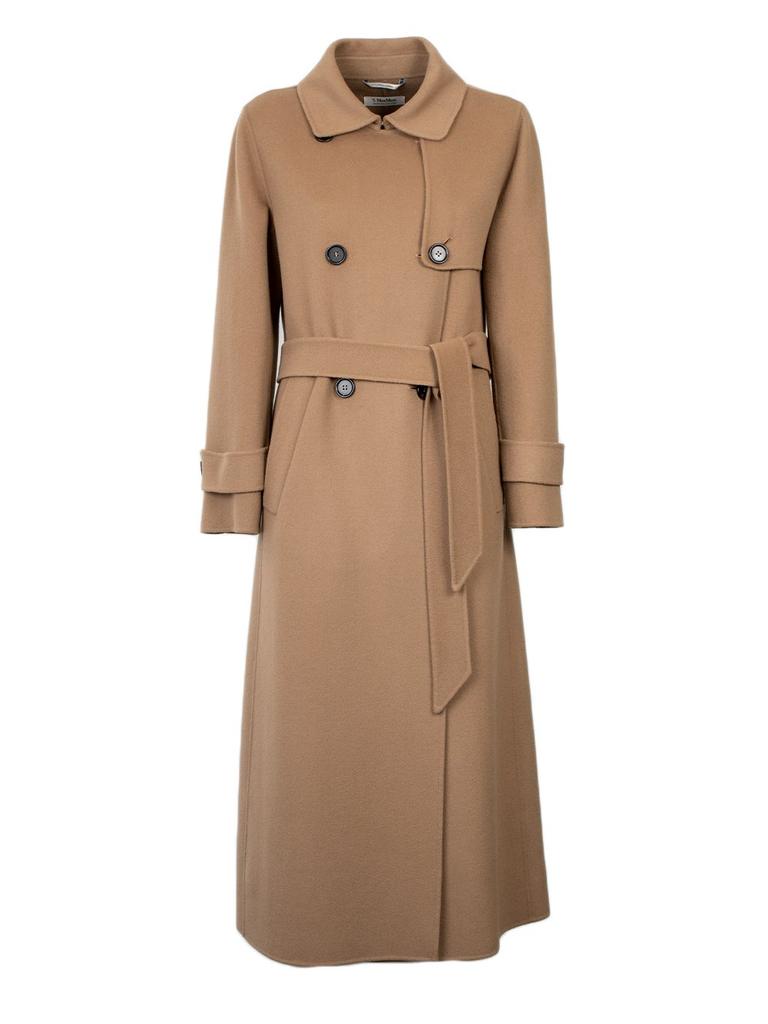 アウターその他 MAX MARA STUDIO Women Outer NICEWO Brown Max Mara Studio Alpaca And Wool Caban | italist