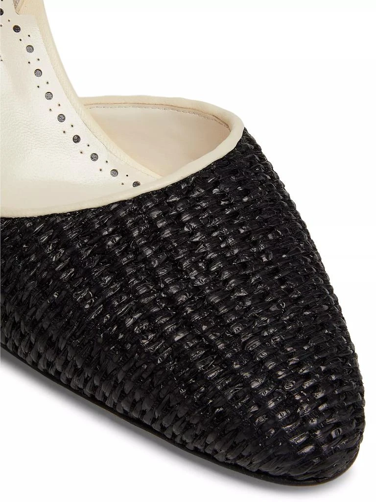 Manolo Blahnik Casam 70MM Leather Pumps 5