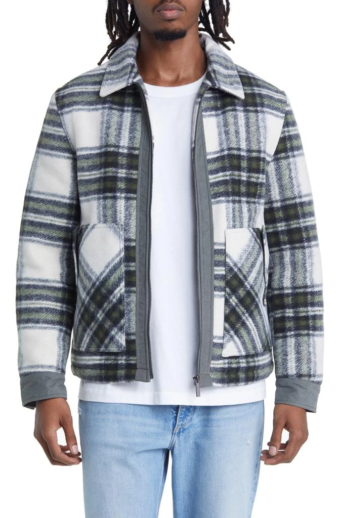 Native Youth Check Coach's Jacket 1
