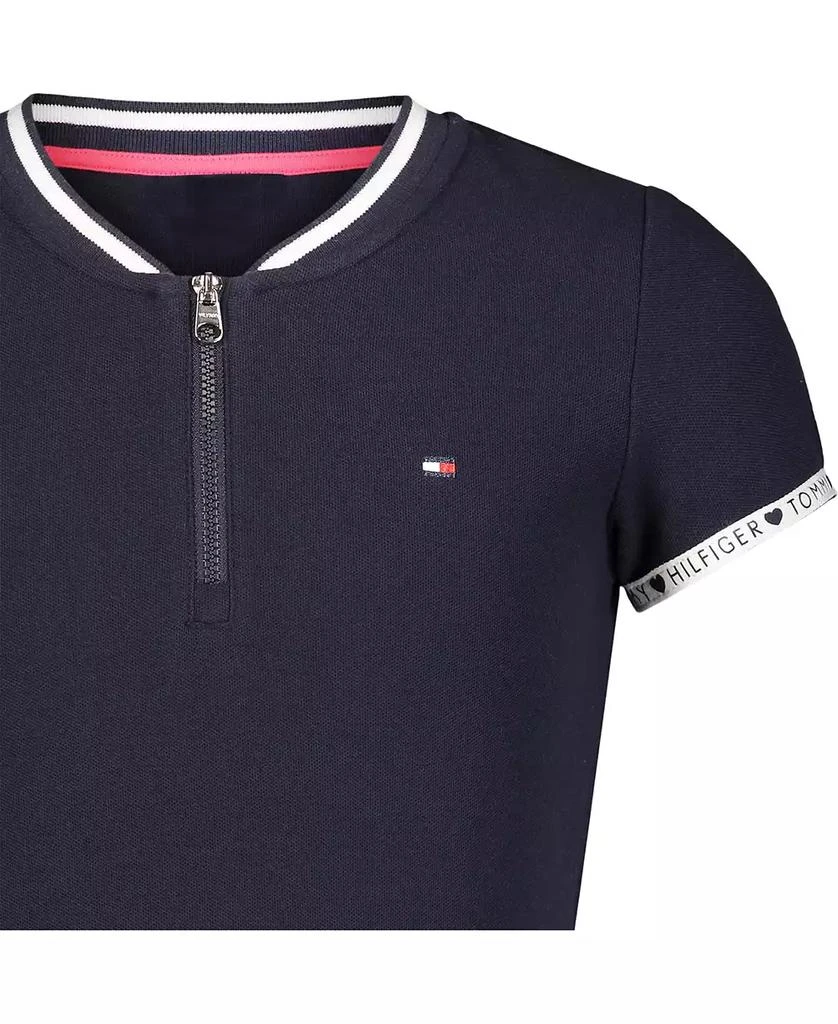 Tommy Hilfiger Little Girls Quarter Zip Dress 2