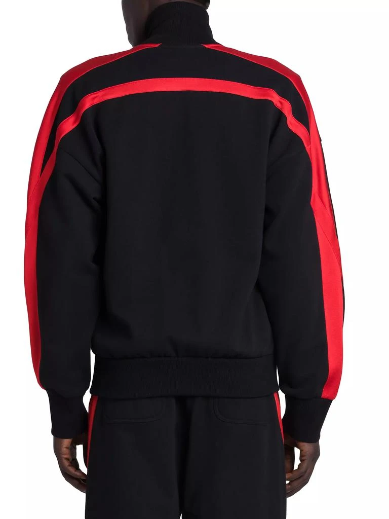 Alexander McQueen Striped Cotton Track Jacket 5