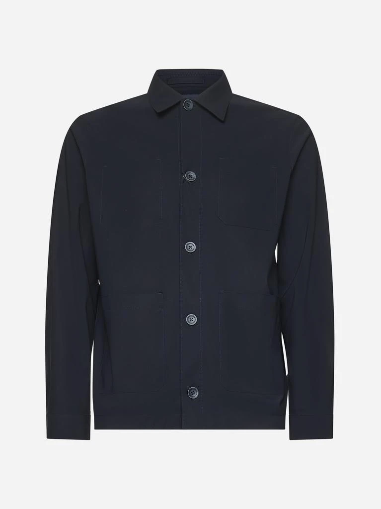Herno Blue light scuba shirt jacket 1