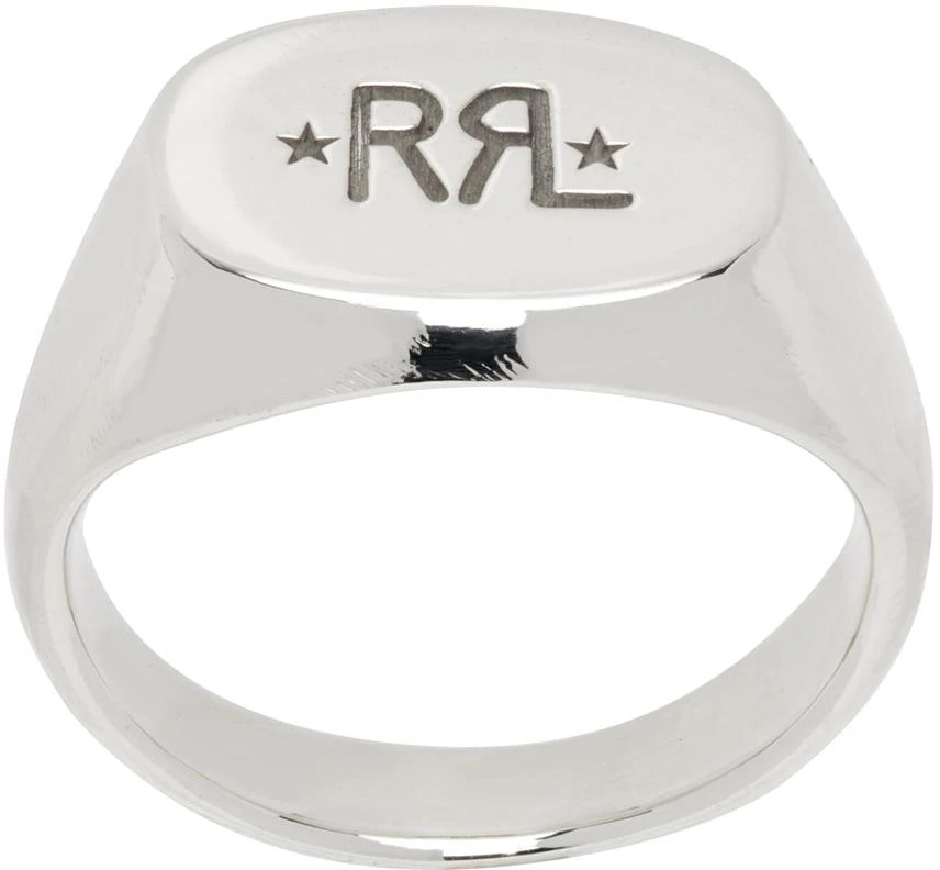 RRL Silver Signet Ring 1