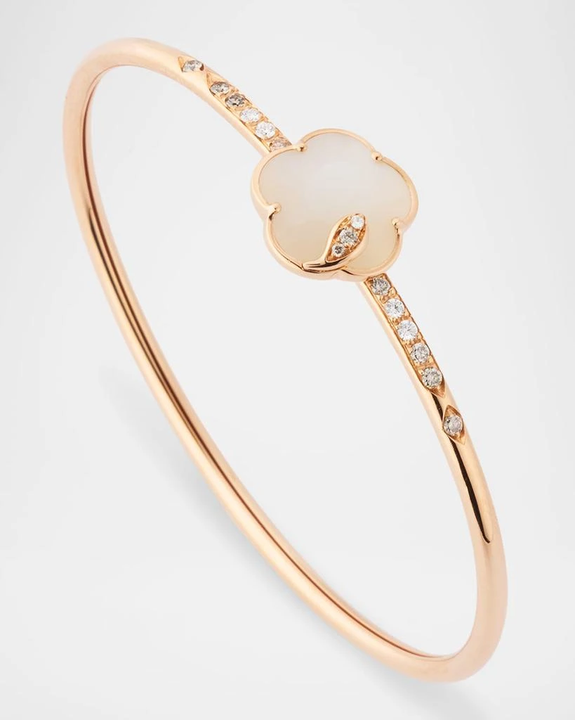 Pasquale Bruni Ton Joli 18K Rose Gold Diamond Bracelet with Moonstone and Mother-of-Pearl 3