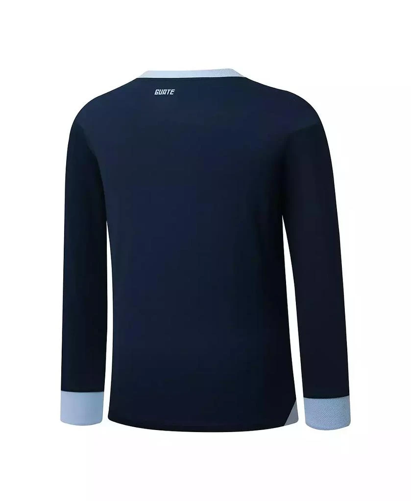 Umbro Men's Navy Guatemala National Team 2025 Away Replica Long Sleeve Jersey 3
