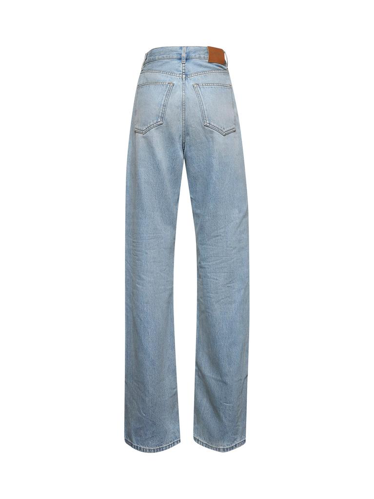 Yves Saint Laurent SAINT LAURENT | Light blue denim V-waist jeans | Women | 26