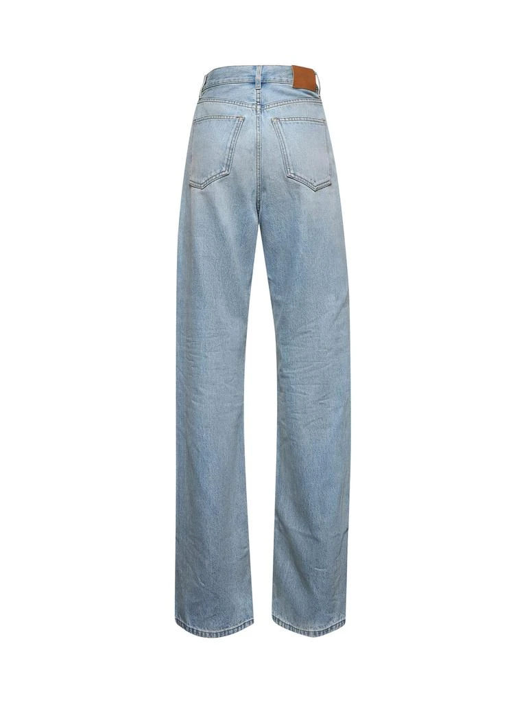 Yves Saint Laurent SAINT LAURENT | Light blue denim V-waist jeans | Women | 26 2