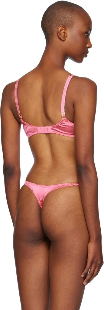 L'Agent by Agent Provocateur Pink & Black Molly Bra 3