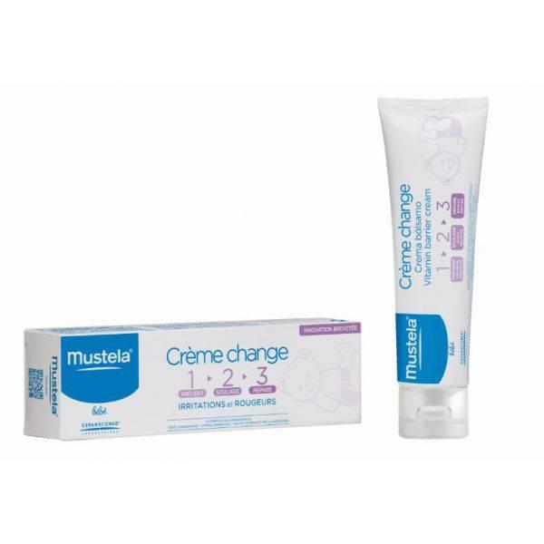 Mustela Mustela - Baby Creme Change 1-2-3 (100ml)