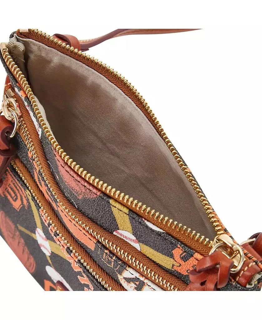 Dooney & Bourke Women's San Francisco Giants Game Day Triple Zip Crossbody Purse 3
