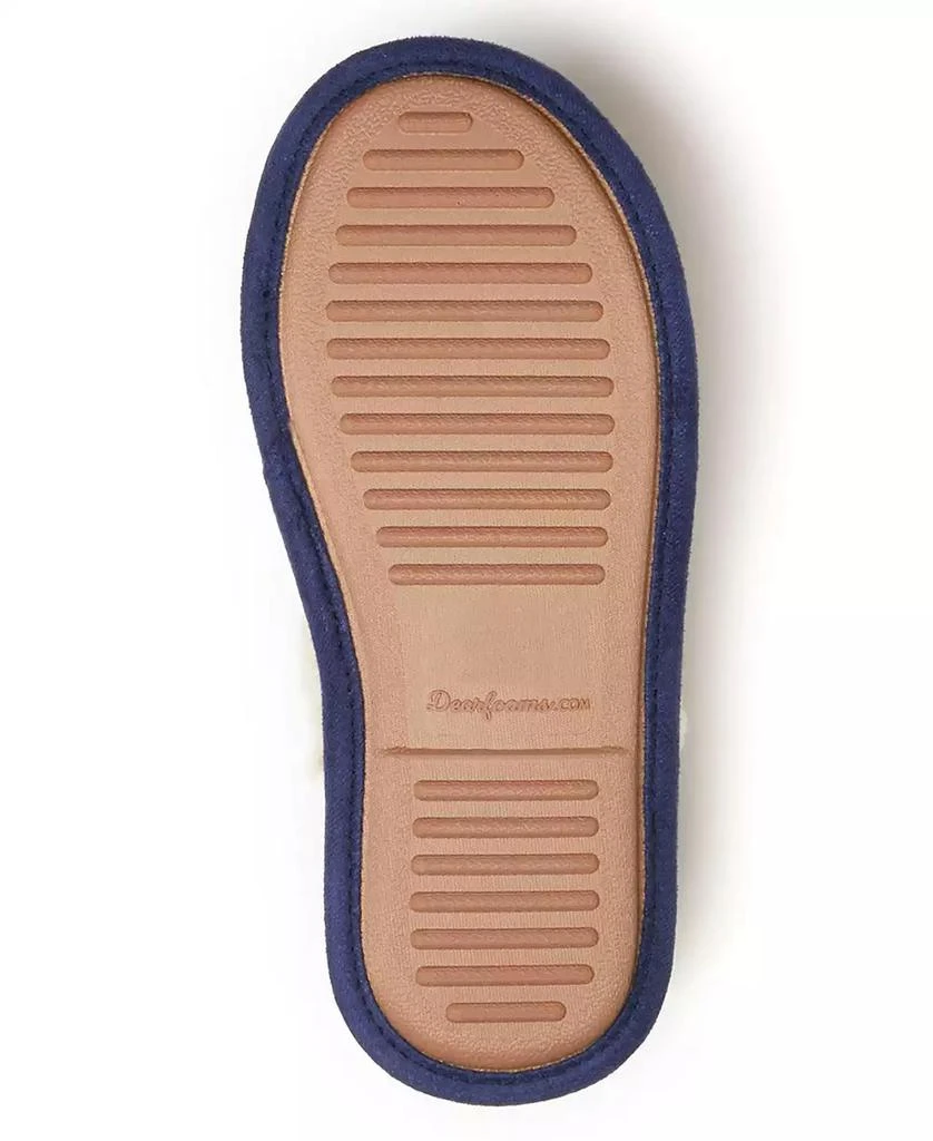 Dear Foams Mama Bear Plaid Scuff Slipper 5