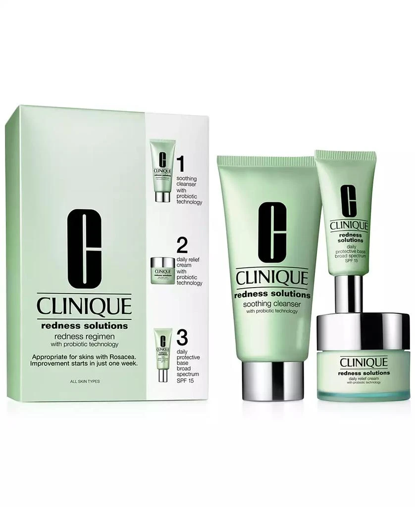 Clinique Redness Solution Redness Regimen Skincare Set 1