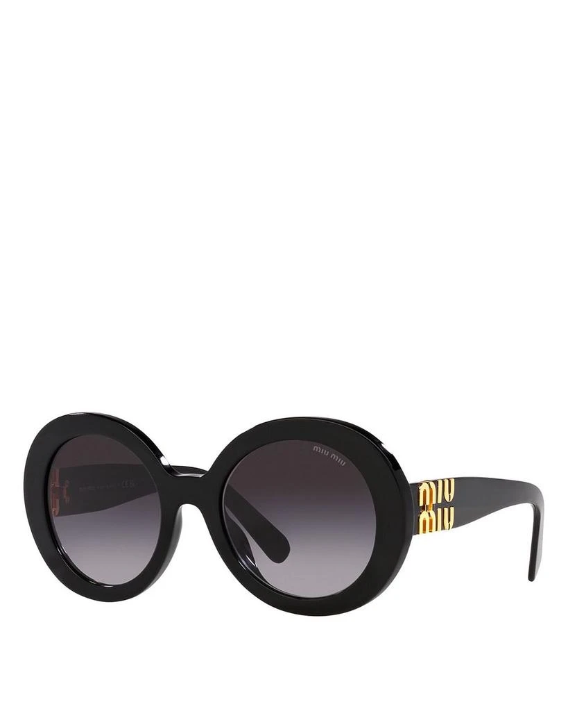 Miu Miu Round Sunglasses, 55mm 1