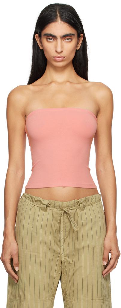 Gil Rodriguez Pink 'The Tube' Convertible Tube Top