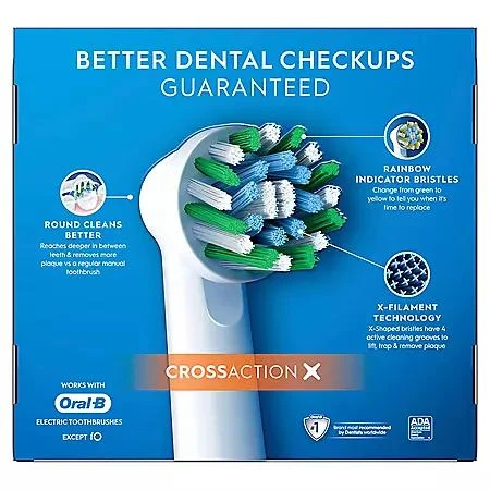 Oral-B Oral-B CrossAction X Replacement Brush Heads (10 ct.) 8