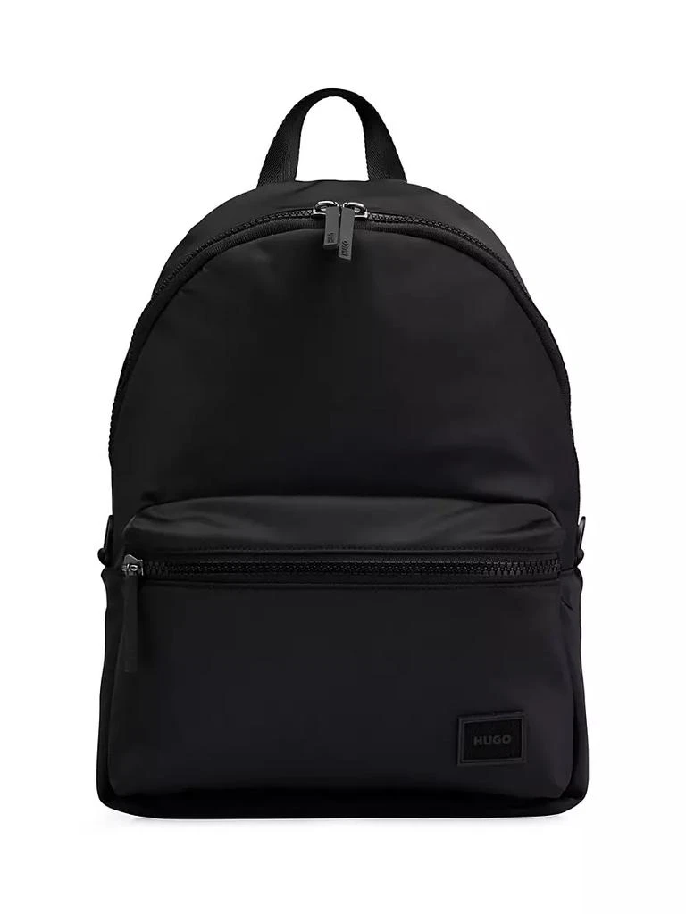 HUGO Backpack With Rubber Logo Patch 1