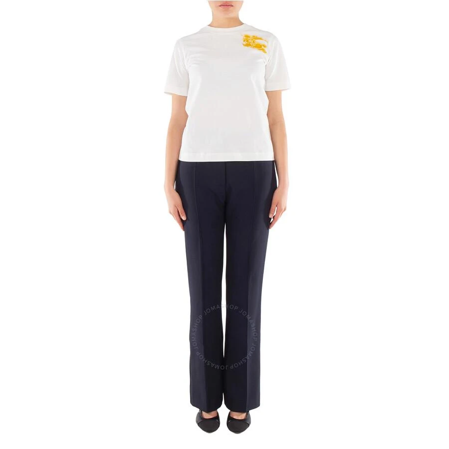 Burberry Logo Printed Crewneck Cotton T-Shirt 2