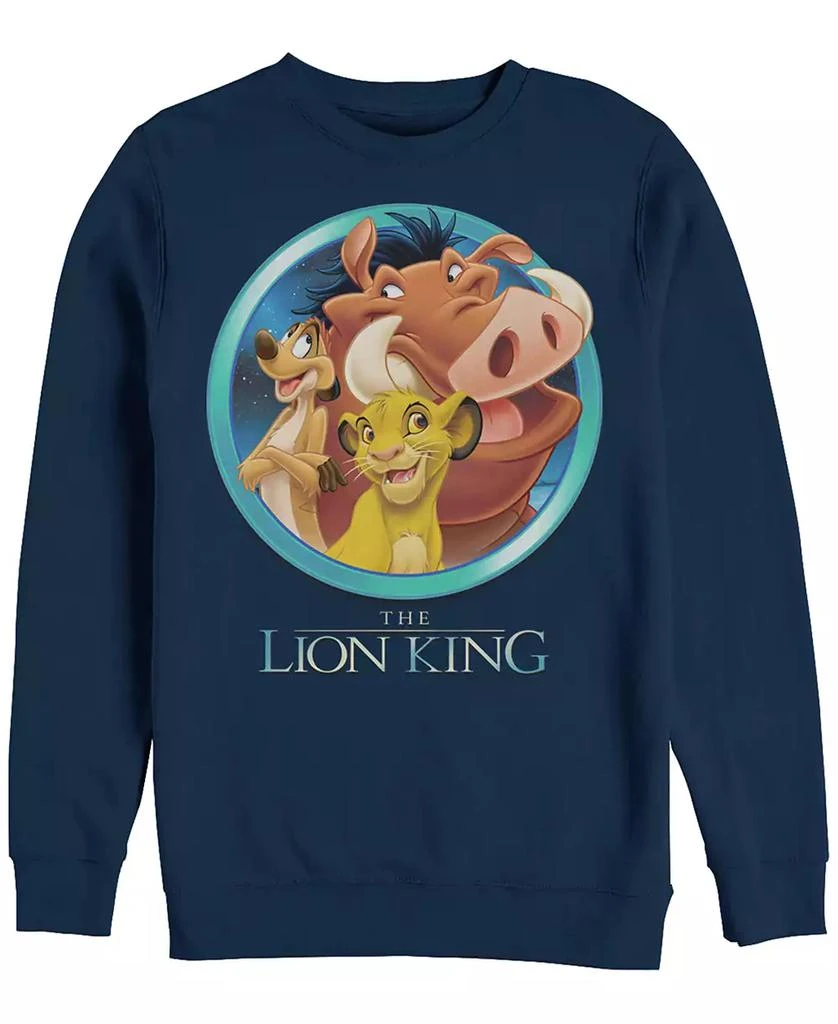 Disney Disney Men's Lion King Best Friends, Crewneck Fleece 1