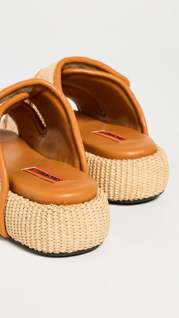 Simon Miller Raffia Cro Slides 3