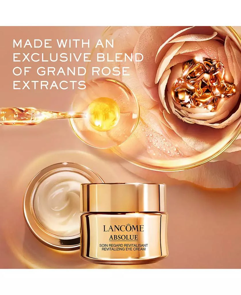 Lancôme Absolue Revitalizing Eye Cream With Grand Rose Extracts, 0.7 oz. 4