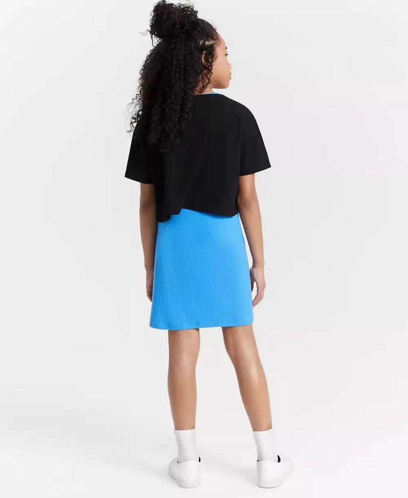 Epic Threads Girls Meow Top & Ribbed Dress, 2 Piece Set, Created for Macy's 2