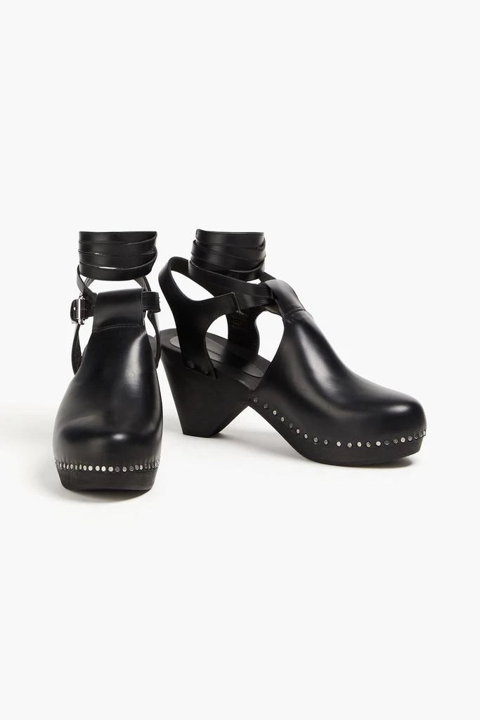 Isabel Marant Tulee studded leather clogs 2
