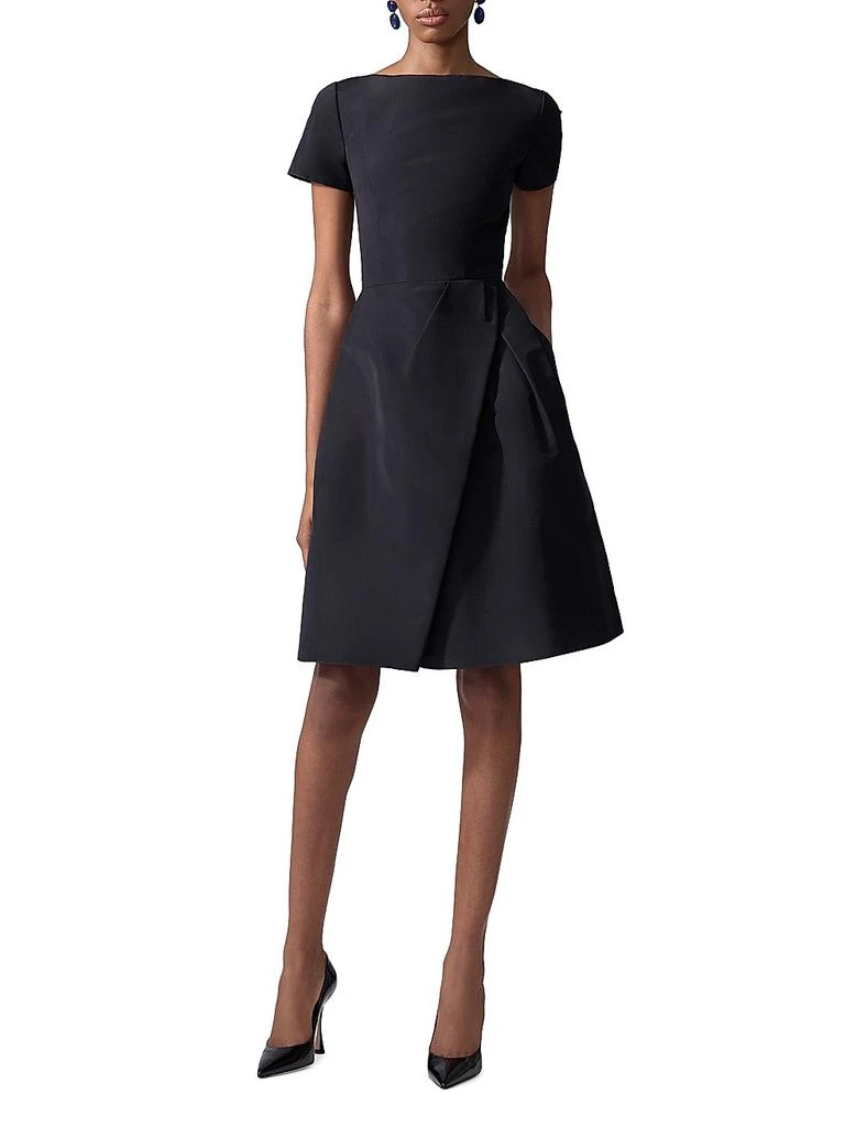 Carolina Herrera Icon Silk Faille Cocktail Dress 2