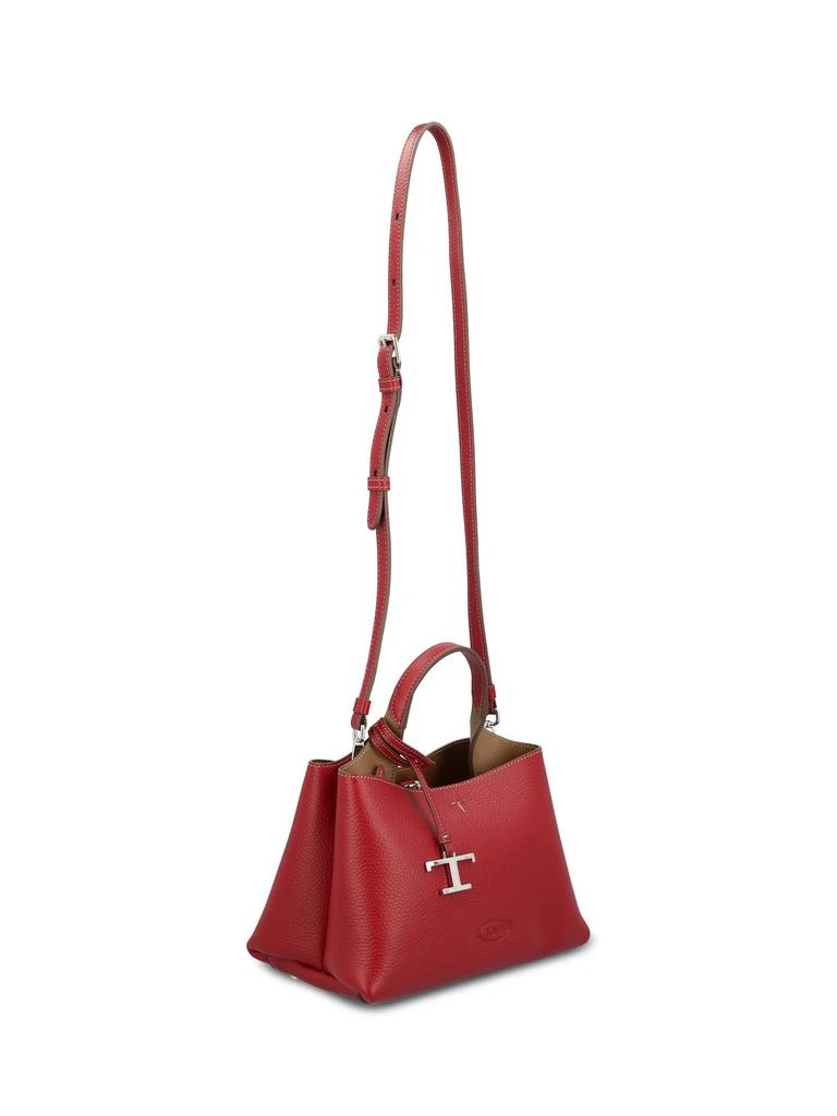 Tod's Tod's Logo Embossed Mini Crossbody Bag 3