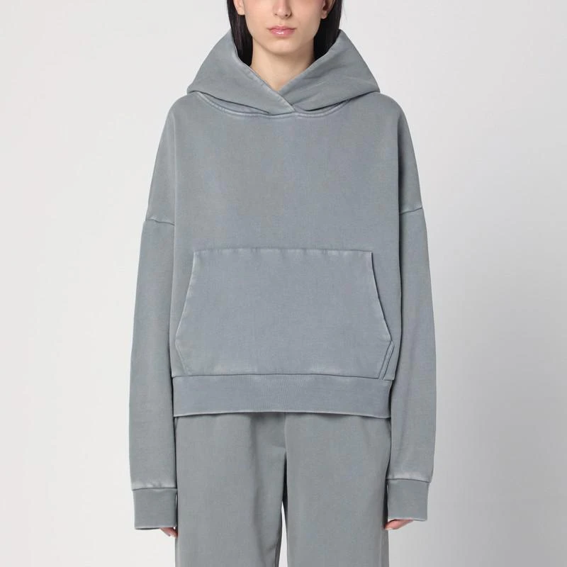 Entire Studios Grey hooded sweatshirt in cotton 1