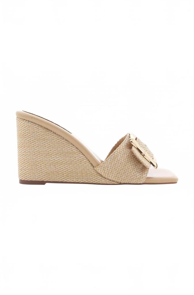 BiLLiNi Women's Giavanna Raffia Heel In Natural Raffia