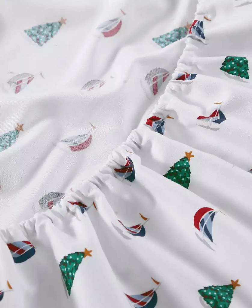 Nautica CLOSEOUT! Printed Flannel 4-Pc. Sheet Set, Queen 4