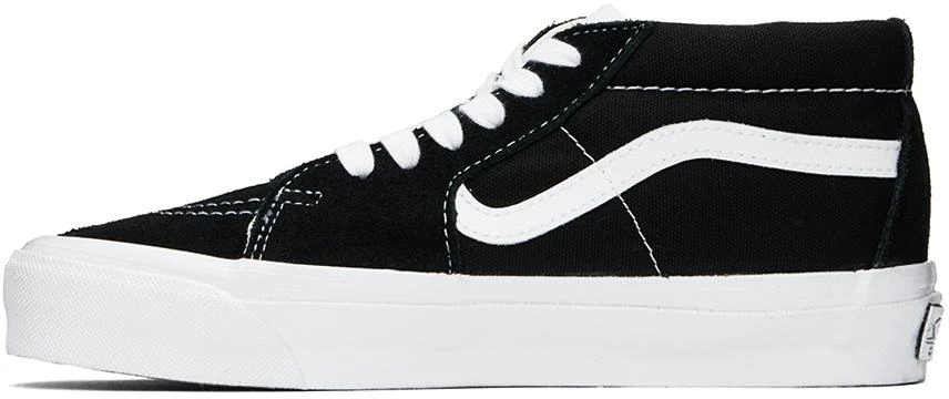 Vans Black & White Sk8-Mid 83 Sneakers 3