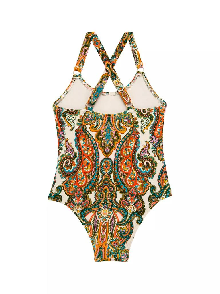 Zimmermann Little Girl's & Girl's Ottie Paisley One-Piece Swimsuit 2