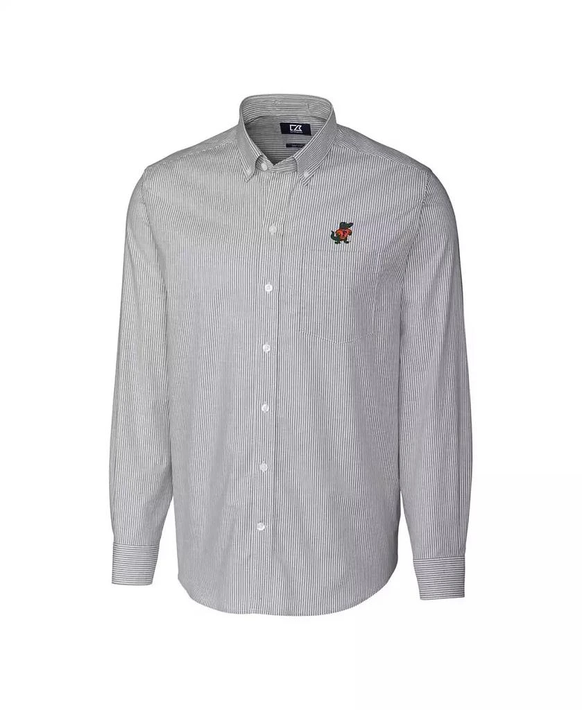 Cutter & Buck Men's Florida Gators Vault Stretch Oxford Stripe Long Sleeve Button-Down Shirt 3