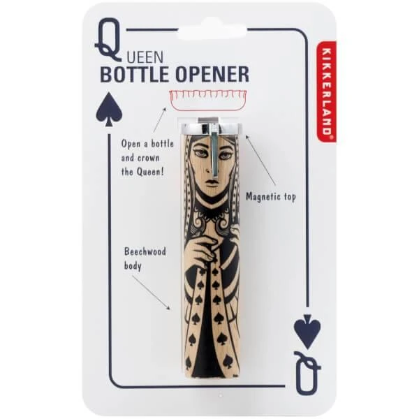 Kikkerland Kikkerland Queen Bottle Opener 4