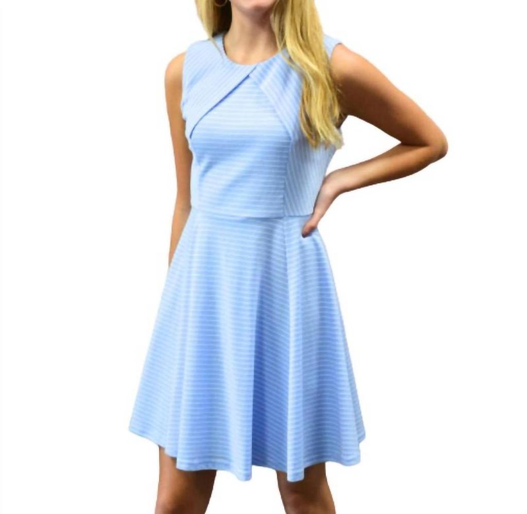 Molly Bracken Molly Bracken - Striped Skater Dress