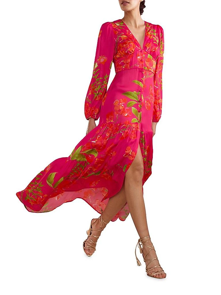 Shop Floral Print Button-Up Maxi Dress on Sale at BeyondStyle  Get 50% Off  Floral Print Button-Up Maxi Dress with Limited-Time Flash Deals, Exclusive  Discounts, and Special Offers. Enjoy Unbeatable Savings on