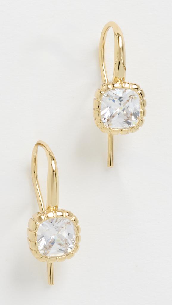 Luv AJ The Classique Cushion Hook Earrings