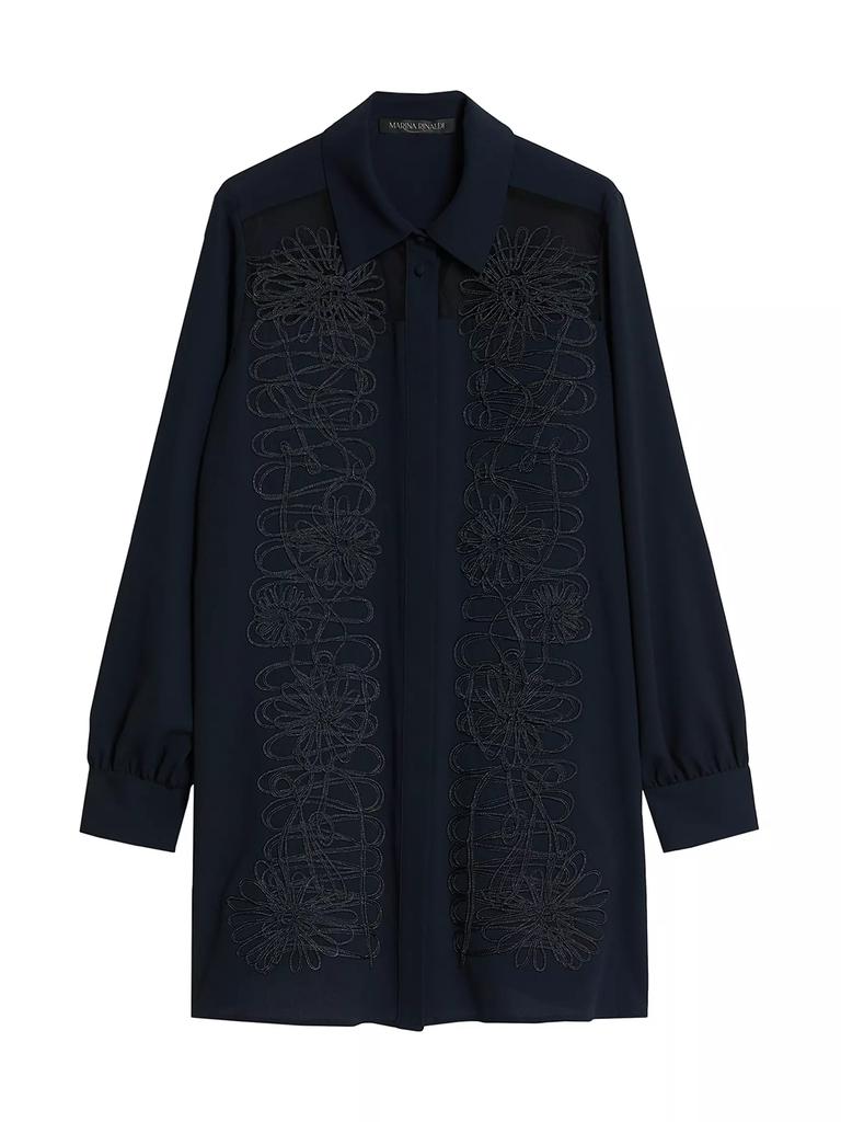 Marina Rinaldi Plus Zambra Embroidered Tunic