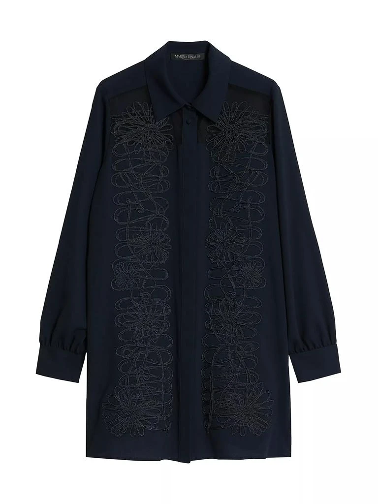 Marina Rinaldi Plus Zambra Embroidered Tunic 1