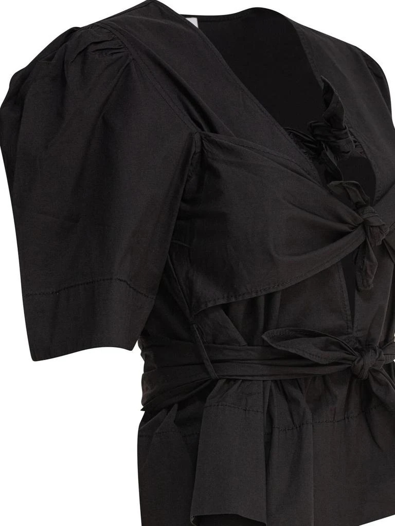 Ganni Ganni Blouse With Ruffles 4