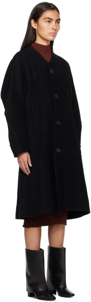 ISSEY MIYAKE Black Paneled Coat 2